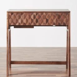 M Mod-Arte Origami Hardwood Secretary Desk, Dark Walnut -Boraam Industries Shop 26b1e80f0154ac70 7584 w800 h800 b0 p0