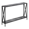 Convenience Concepts Tucson Console Table In Faux Gray Marble Wood Finish And Black Frame 1 Convenience Concepts Tucson Console Table In Faux Gray Marble Wood Finish And Black Frame -Boraam Industries Shop 2781c5130ef18943 6938 w800 h800 b1 p0