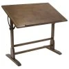 Offex Elegant Distressed Vintage Drafting Table, Rustic Oak, 42"x30" 1 Offex Elegant Distressed Vintage Drafting Table, Rustic Oak, 42"x30" -Boraam Industries Shop 28411638042163a7 8284 w800 h800 b1 p0