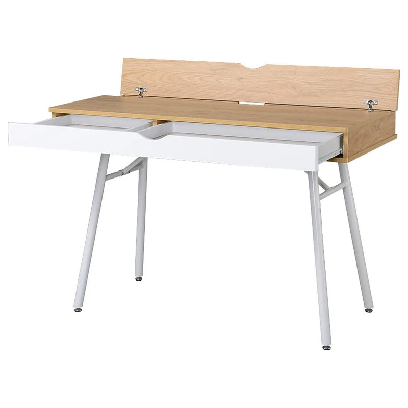 Rta Products- L Techni Mobili Workstation With Cord Management And Storage, Pine 12 Rta Products- L Techni Mobili Workstation With Cord Management And Storage, Pine - Image 10