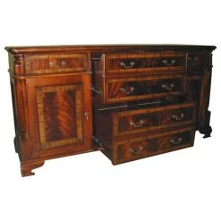 EuroLuxHome Sideboard Flame Mahogany Banded Inlay English Bracket Feet File -Boraam Industries Shop 2d61d2e10c46810e 9341 w800 h800 b1 p0