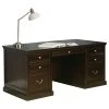 Martin Furniture Fulton 68" Double Pedestal Executive Desk