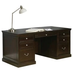 Martin Furniture Fulton 68" Double Pedestal Executive Desk