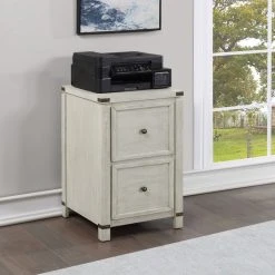 Office Star Products Baton Rouge 2 Drawer File Cabinet, Champagne Oak Finish -Boraam Industries Shop 31310b8500ede62e 2137 w800 h800 b0 p0