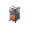 Safco Products Safco Onyx Mesh File Cart With 1 File Drawer And 2 Small Drawers, Black -Boraam Industries Shop 3161e1bb0b97aeb8 8005 w800 h800 b1 p0