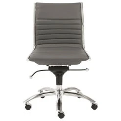 Euro Style Dirk Low Back Office Chair W/o Armrests