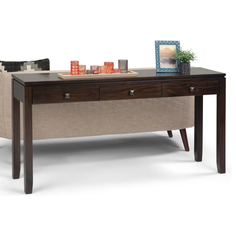 Simpli Home Ltd. Cosmopolitan Wide Console Sofa Table 4 Simpli Home Ltd. Cosmopolitan Wide Console Sofa Table - Image 2