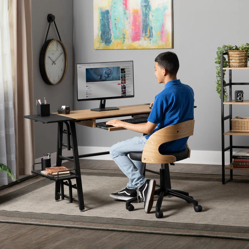 Studio Designs Ashwood Convertible Desk, Ashwood And Graphite 13 Studio Designs Ashwood Convertible Desk, Ashwood And Graphite - Image 11