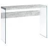 Monarch Accent Table Console Entryway Narrow Sofa Bedroom Tempered Glass Grey 2 Monarch Accent Table Console Entryway Narrow Sofa Bedroom Tempered Glass Grey -Boraam Industries Shop 32c1c5ed09d6787d 5171 w800 h800 b1 p0