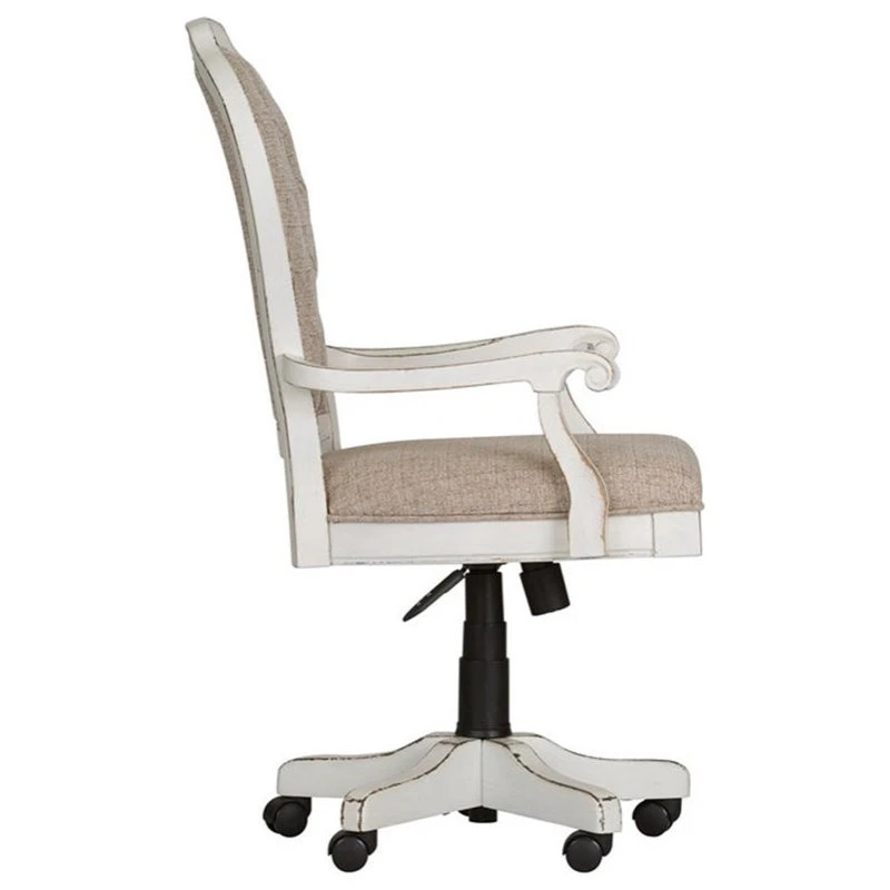 Liberty Furniture Industries, Inc Magnolia Manor White Jr Executive Desk Chair 4 Liberty Furniture Industries, Inc Magnolia Manor White Jr Executive Desk Chair - Image 2