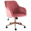 Duhome Elegant Lifestyle Sloped Arms Velvet Computer Desk Chair, Pink 1 Duhome Elegant Lifestyle Sloped Arms Velvet Computer Desk Chair, Pink -Boraam Industries Shop 33519f4300471e6e 3982 w800 h800 b1 p0