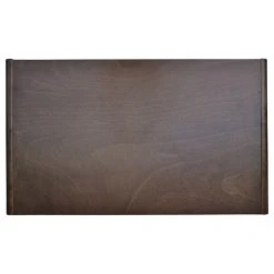 GDFStudio GDF Studio Rex Mid Century Rubberwood Writing Desk, Medium Brown -Boraam Industries Shop 3501f7380f9317a2 4938 w800 h800 b1 p0