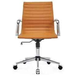 Boraam Industries Shop 4 LUXMOD® Gold Office Chair, Ergonomic Desk Chair,Modern Executive Chair., Terraco