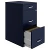 UrbanPro 18" Deep 3 Drawer Metal Organizer File Cabinet In Navy -Boraam Industries Shop 35a1d2120396c456 5659 w800 h800 b1 p0
