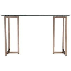 SEI Furniture Holly & Martin Haxor Writing Desk, Midcentury Modern Style, Champagne -Boraam Industries Shop 3671dbbb0261db87 5124 w800 h800 b1 p0