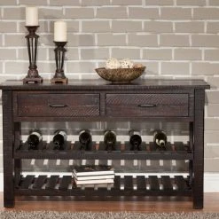 Martin Svensson Home Martin Svensson Barn Door Solid Wood Sofa Console Table Espresso -Boraam Industries Shop 3831bb7d0b58a7eb 2614 w800 h800 b0 p0