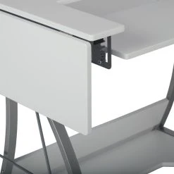SD Studio Designs Pro Stitch Sewing, Hobby, Computer Table - Silver, White -Boraam Industries Shop 3c91aaa601017f54 2102 w800 h800 b0 p0