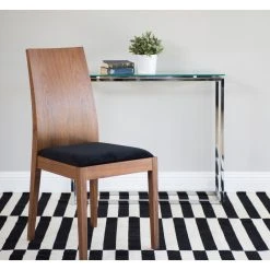 Euro Style Sandor Console Table, Clear Glass/Chrome -Boraam Industries Shop 3d015ceb0e6801ba 6131 w800 h800 b0 p0