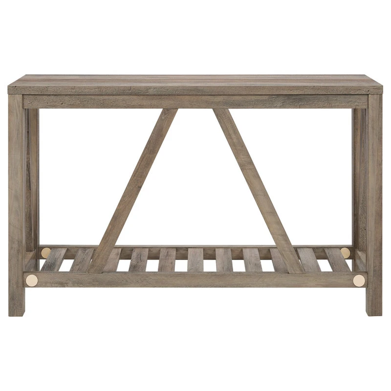 Walker Edison 52" Modern Farmhouse Entryway Table, Gray Wash 7 Walker Edison 52" Modern Farmhouse Entryway Table, Gray Wash - Image 5