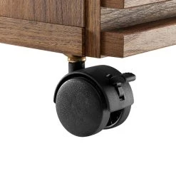 Modway Render Wood File Cabinet With Plastic Casters In Walnut -Boraam Industries Shop 41216e8a033f0576 8859 w800 h800 b0 p0