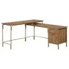 Sauder Coral Cape Home Office Wood L-Shaped Desk In Sindoori Mango And Gold -Boraam Industries Shop 413158b90e67e86a 6713 w800 h800 b1 p0