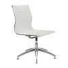 Modern Selections Modern L Ribbed Mid Back Chair, White -Boraam Industries Shop 4151989606f4572d 3932 w800 h800 b1 p0