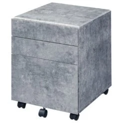Ergode File Cabinet Faux Concrete And Silver -Boraam Industries Shop 42b1dad40131eef0 9148 w800 h800 b1 p0