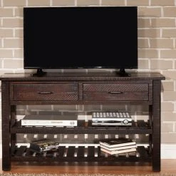 Martin Svensson Home Martin Svensson Barn Door Solid Wood Sofa Console Table Espresso -Boraam Industries Shop 4311bff40b58a7e5 2614 w800 h800 b0 p0