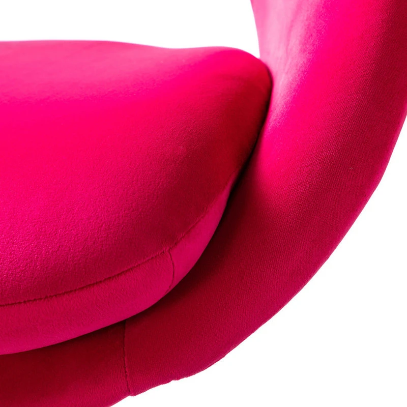 Karat Home Savas Task Chair, Fuchsia 9 Karat Home Savas Task Chair, Fuchsia - Image 7