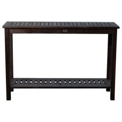 DTY Outdoor Living Longs Peak Eucalyptus Console Table, Espresso -Boraam Industries Shop 43b1021f0c42405f 5306 w800 h800 b1 p0