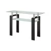 Bowery Hill Glass Top Console Table In Black 2 Bowery Hill Glass Top Console Table In Black -Boraam Industries Shop 44a1c06708646e97 6577 w800 h800 b1 p0