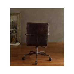 Sleep And Play USA Antonio Leather Executive Office Chair, Malted Ebony -Boraam Industries Shop 4501f5cc0352caf4 0618 w800 h800 b0 p0