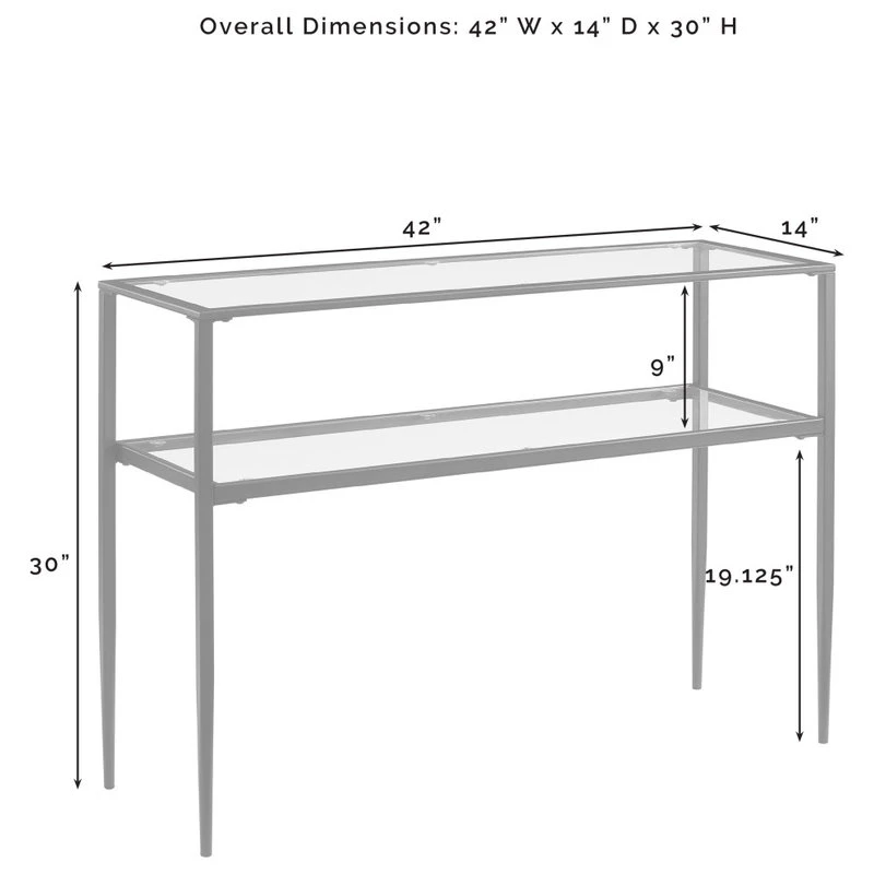 Crosley Ashton Console Table 10 Crosley Ashton Console Table - Image 8