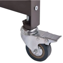 Costway Rolling Computer Desk Metal Frame PC Laptop Table Wood Top Workstation -Boraam Industries Shop 46a198c00beea120 2996 w800 h800 b1 p0