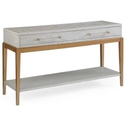 BASSETT MIRROR CO. Perrine Wood Console Table In Soft Graphite Gray -Boraam Industries Shop 46d17c710afb6d94 9548 w800 h800 b1 p0