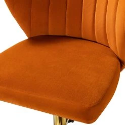 Karat Home Swivel Task Chair With Tufted Back, Orange 15 Karat Home Swivel Task Chair With Tufted Back, Orange -Boraam Industries Shop 48012889005923ee 1361 w800 h800 b0 p0