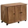 Sauder Contemporary Wood Sewing Craft Cart In Vintage Oak -Boraam Industries Shop 495127c90e387f14 7477 w800 h800 b1 p0