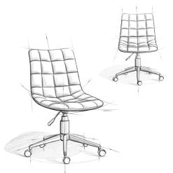 Simpli Home Ltd. Chambers Swivel Office Chair -Boraam Industries Shop 4ae10b35037e3239 5037 w800 h800 b1 p0