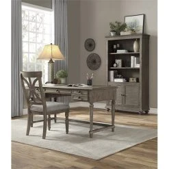 Domain Industries Inc. Lexicon Cardano Wood Writing Desk In Driftwood Light Brown -Boraam Industries Shop 4b51be0501ae9ff4 6143 w800 h800 b0 p0
