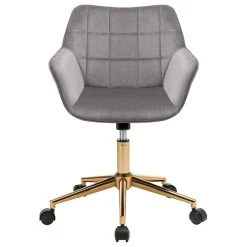 Duhome Elegant Lifestyle Square Tufted Velvet Home Office Chair, Grey -Boraam Industries Shop 4bc1cf4202874caf 3451 w800 h800 b1 p0