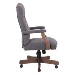 Boss Office Products Boss Refined Rustic Executive Chair In Slate Gray Commercial Grade 10 Boss Office Products Boss Refined Rustic Executive Chair In Slate Gray Commercial Grade -Boraam Industries Shop 4bd15d230996428d 5615 w800 h800 b1 p0