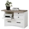 Parker House Americana Modern Functional File With Power Center Cotton -Boraam Industries Shop 4c21e8a100111777 4598 w800 h800 b1 p0