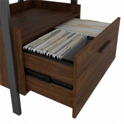 Bush Business Furniture Architect 1 Drawer Lateral File Cabinet In Modern Walnut - Engineered Wood -Boraam Industries Shop 4c31ed14032a1bd9 8921 w800 h800 b0 p0