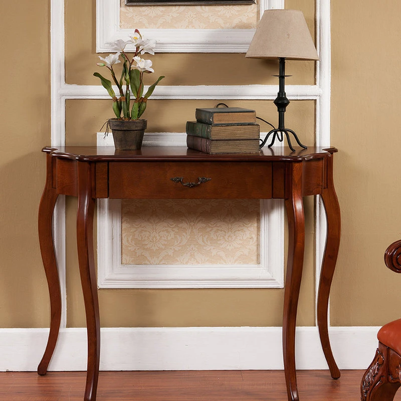 All Things Cedar Inc. Curved Console Table 4 All Things Cedar Inc. Curved Console Table - Image 2