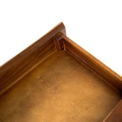 GDFStudio GDF Studio Elrod Dark Oak Acacia Wood Storage Desk With Rustic Metal Iron Accent -Boraam Industries Shop 4de1ebdd0f9316ab 8564 w800 h800 b0 p0