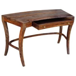 Coast To Coast Imports, LLC Brownstone Nut Brown Finish 1 Drawer Writing Desk -Boraam Industries Shop 4e5187150efe2925 6363 w800 h800 b1 p0