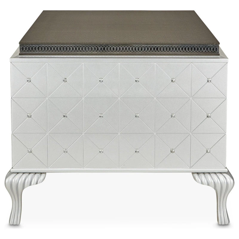 Michael Amini Hollywood Swank Desk, Caviar 9 Michael Amini Hollywood Swank Desk, Caviar - Image 7
