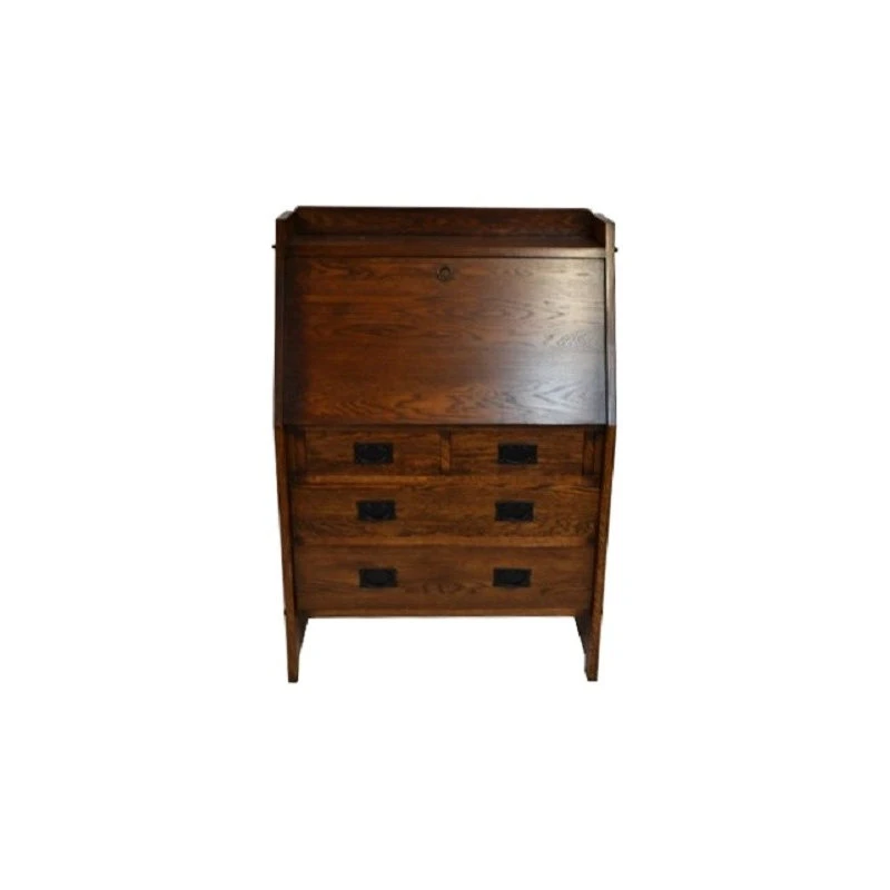 Crafters And Weavers Mission Oak Secretary Desk 3 Crafters And Weavers Mission Oak Secretary Desk