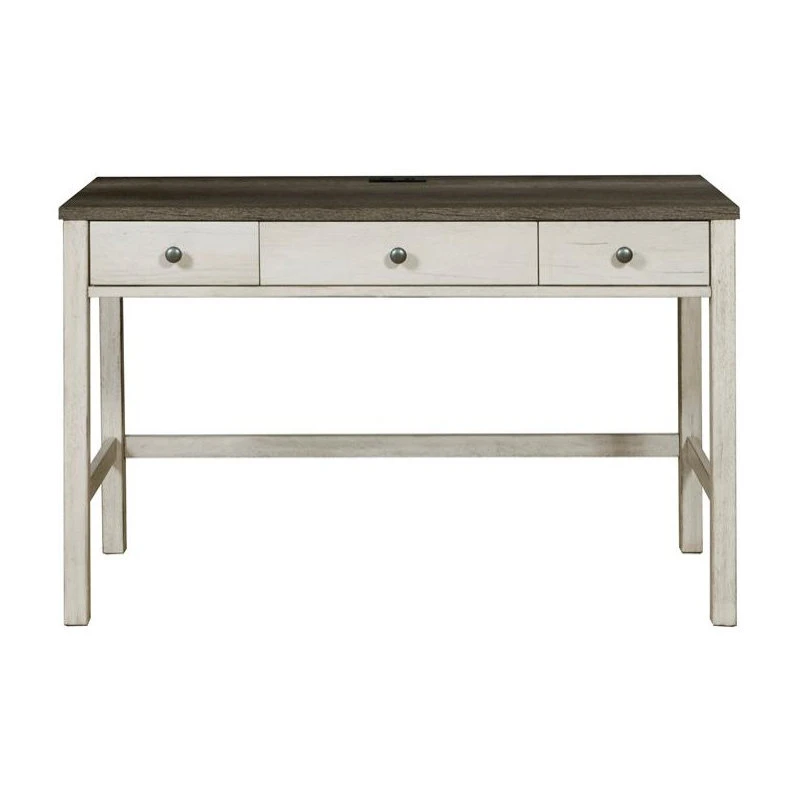 PRI Riverwood Gray Two Tone Desk With USB Port 3 PRI Riverwood Gray Two Tone Desk With USB Port