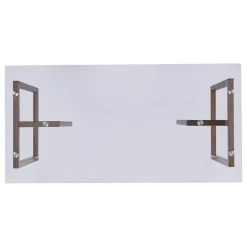 SEI Furniture Holly & Martin Haxor Writing Desk, Midcentury Modern Style, Champagne -Boraam Industries Shop 50a1cb1e0261db8d 5124 w800 h800 b1 p0